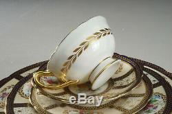 1913 Paragon Repro H. M Queen Mary Hand-Painted 5-Piece Place Setting Tea Cup #1