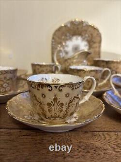 19th Century Antique English China Tea Set