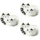 1 Set Lovely Cat Ceramics Coffee Cup Coffee Mug Tea Cup with Saucer Perfect for