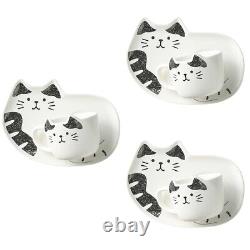 1 Set Lovely Cat Ceramics Coffee Cup Coffee Mug Tea Cup with Saucer Perfect for