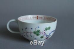 2 Meissen Coffee Tea Cup & Saucer Sets Chinoiserie Rock And Bird 1st