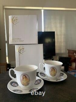 2 X Kylie Minogue X Tour Tea Cup And Plate Set