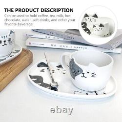 3x Cafe Mocha Cup Porcelain Drinks Cup Ceramic Tea Mug Porcelain Tea Cup Set