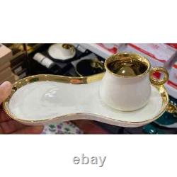 6 Pcs Luxurious New Model Cup & Tea Set Ceramic Gift Colorful And Fun