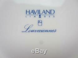 8 Haviland Louveciennes Flat Breakfast Tea Coffee Cup and Saucer Sets