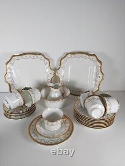 Adderleys Ltd Porcelain Tea Set For 8, Pattern Tay