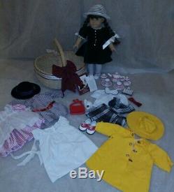 American Girl Pleasant Company Doll Lot Molly Holiday Tea cup set Clothes