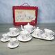 American Girl Pleasant Company SAMANTHA TEA SET 15PC Teapot Tea Cups Sugar Cream