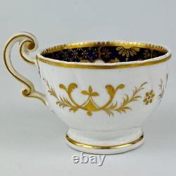 Antique True Trio John Ridgway c1830Tea Cup Coffee & Saucer Gold Gilt#2/2102