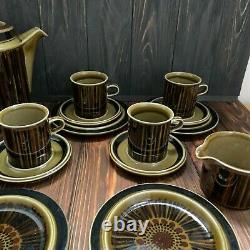 Arabia Finland Kosmos coffee set pot cup plate sugar bowl cake plate teacup GOG