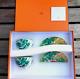 Auth Hermes Passifolia Pair Tea Cup & Saucer New in Box