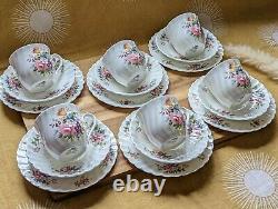 Aynsley Fine Bone China Howard Sprays Tea Set 37 Pieces