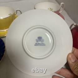 Aynsley cup & saucer teacup 5 set tableware fine bone china England