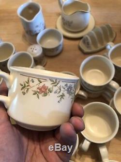 BHS Dinner Set Mugs Plates Tea Cups Saucer Country Kitchen Farm House 90's
