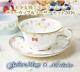 Bandai Sailor Moon Premium Noritake Collaboration Tea Cup saucer set japan Rare