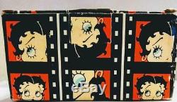 Betty Boop Mini Tea Set Cups Saucers Pot Tray Pouch Cards Rare Porcelain F/s
