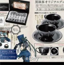 Black Butler Phantom Tea cup set Rare Anime From JAPAN