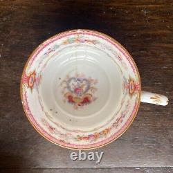 Brown Westhead Moore CAULDON Porcelain Tea Set England K/4400'Souvenir' Antique