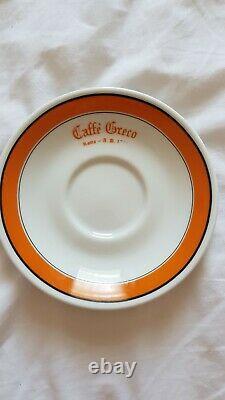 Caffe GRECO Rome original cup and source