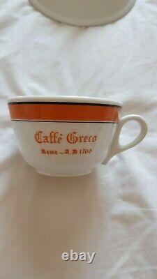 Caffe GRECO Rome original cup and source