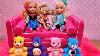 Care Bears Tea Party Elsa U0026 Anna Toddlers Visit Chelsea Barbie Dolls