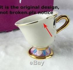 Cartoon Beauty And The Beast Teapot Mug Mrs Potts Chip Ceramic Tea Pot Cup Set