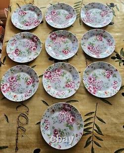 Cath Kidston Spray Flowers Tea Set & Dessert Plates. Used Once, Perfect Conditio