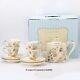 Ceramic coffee cup high-end exquisite afternoon tea kettle cup and plate set