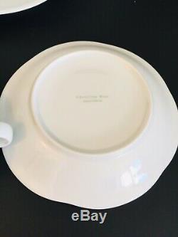 Christian DIOR Provence Blanc Set Of 6 Tea/Coffe Cup With Saucer