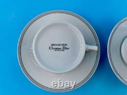 Christian Dior Cup Saucer ART DE LA TABLE 2 teacup Set