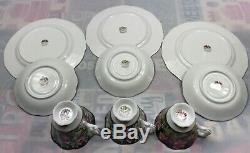 Complete Set Royal Albert Provincial flowers Tea Cup & Saucer & Plate 36 Pieces