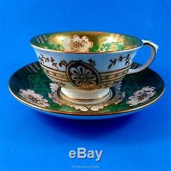 Crown Staffordshire Teacup and Saucer Set