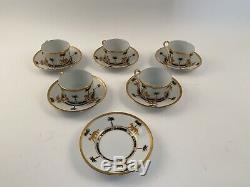 Dior Casablanca Pattern Tea And Coffee Cup Set Service For 6 (11) Pieces