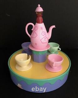 Disney Monorail Very Rare Mad Hatter Tea Cups Playset Alice In Wonderland