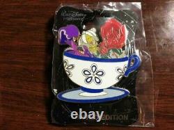 Disney Pin Trading WDI Mad Tea Party Alice In Wonderland Tea Cup set of 10