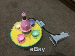 Disney Teacup Spinning Ride For Monorail Play Set With Attractions Connector