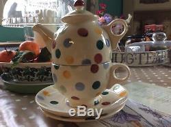 Emma bridgewater 1cup teapot! Saucer! Tea Plate! £80.00Each Set