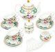 European Porcelain Tea Set Gif long lasting beauty lead-free durable 21PC