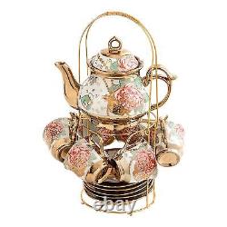 European Style Tea Cups and Saucers Set Tea Cup Set Coffee Tea Set for Home