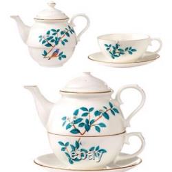 FORTNUM & MASON Camellia White Tea for One Cup & Saucer Pot F&M
