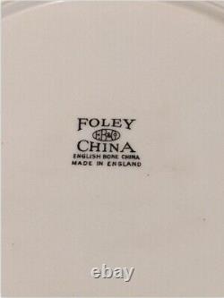 Foley China EB&Co Service For 4 Hand Painted Tea Set Made in England