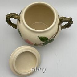 Franciscan Desert Rose Tea Cups & Saucers Cream & Sugar USA California EUC