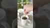Geometrical Ceramic Tea Cup U0026 Tea Pot Set With Serving Tray