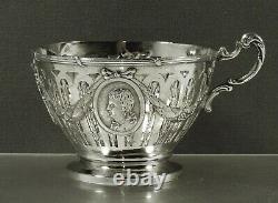 German Silver Tea Set c1895 GEORG ROTH
