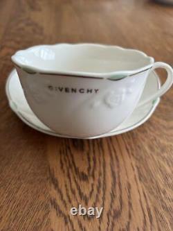 Givenchy Tea Cup Dessert Plate Set