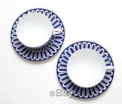 HERMES Porcelain Tea Cup Saucer Bleus D'Ailleurs Blue Tableware set Ornament New