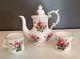 Hammersley Grandmothers Rose Bone China Coffee Tea Pot Cup Set
