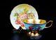 Hand Painted Fruit & Gold Tea Cup & Saucer Set Signed By D. Millington Hammersley