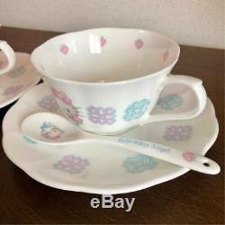 Hello Kitty NIKKO Ceramic Tea Cup Mug Set Sugar Pot Angel 1997 Sanrio 30th Anni