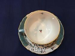 Herend Cornucopia TCA Tea Cup & Saucer Set 1726